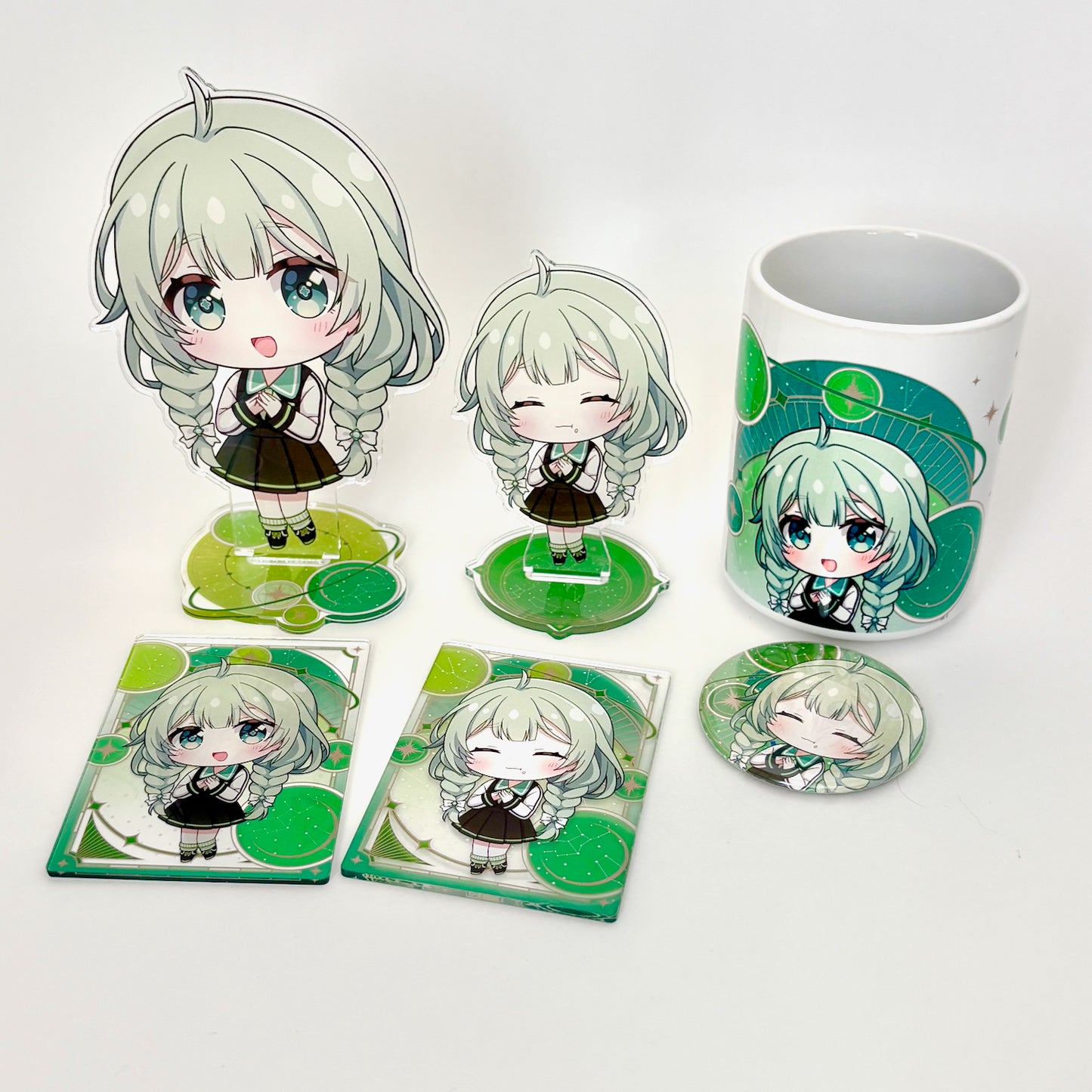 菜鳥ひなた グッズ4種類2セット