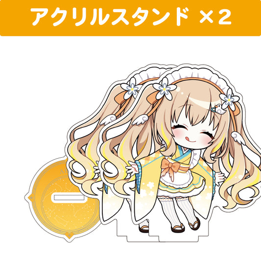 綿宮あひる アクリルスタンド(10cm)2個セット