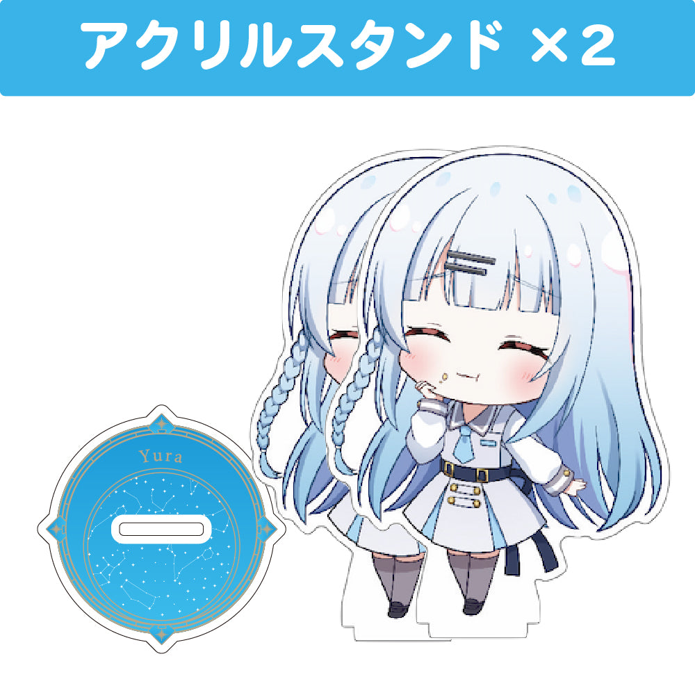 碓氷ゆら アクリルスタンド(10cm)2個セット