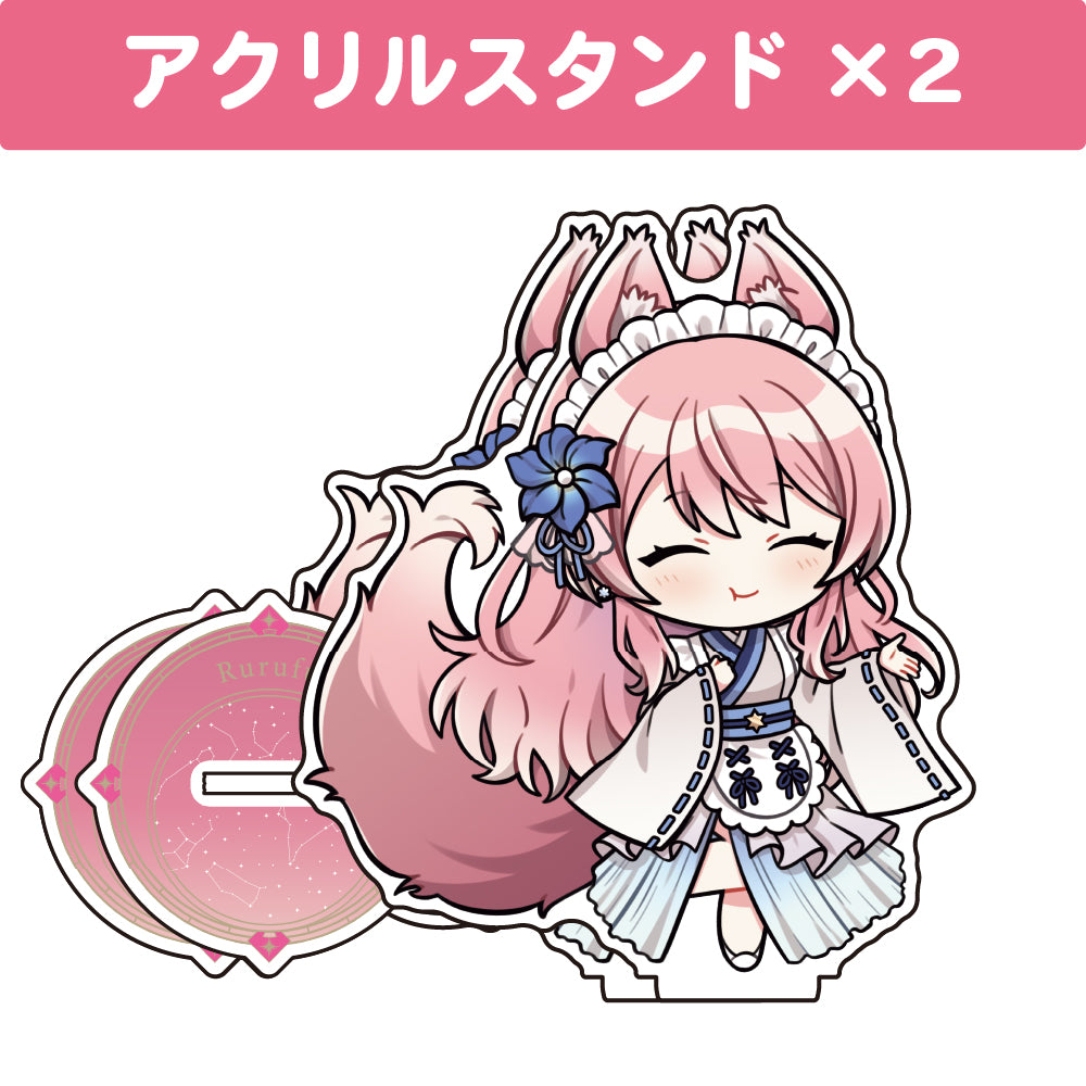 陽月るるふ アクリルスタンド(10cm)2個セット