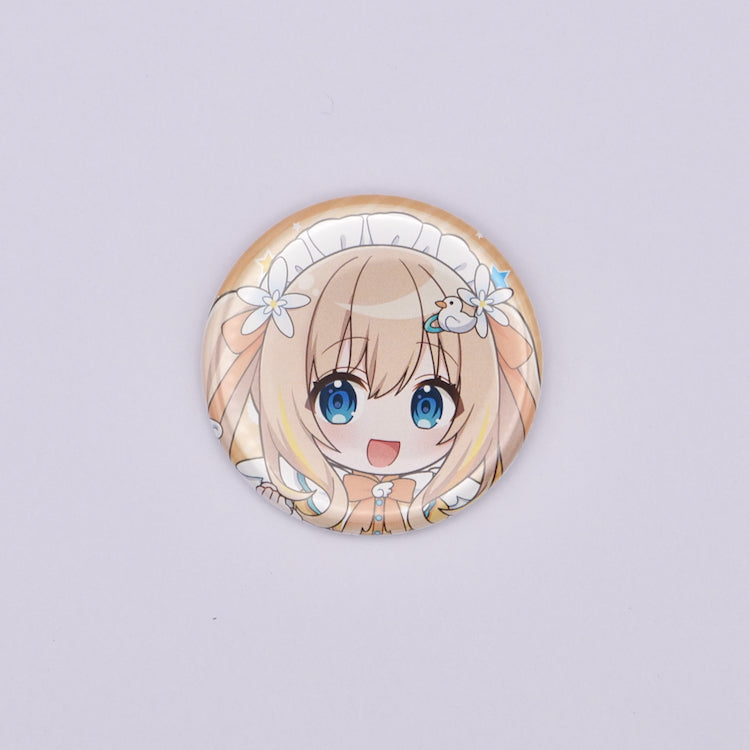 綿宮あひる 57mm 丸缶バッジ