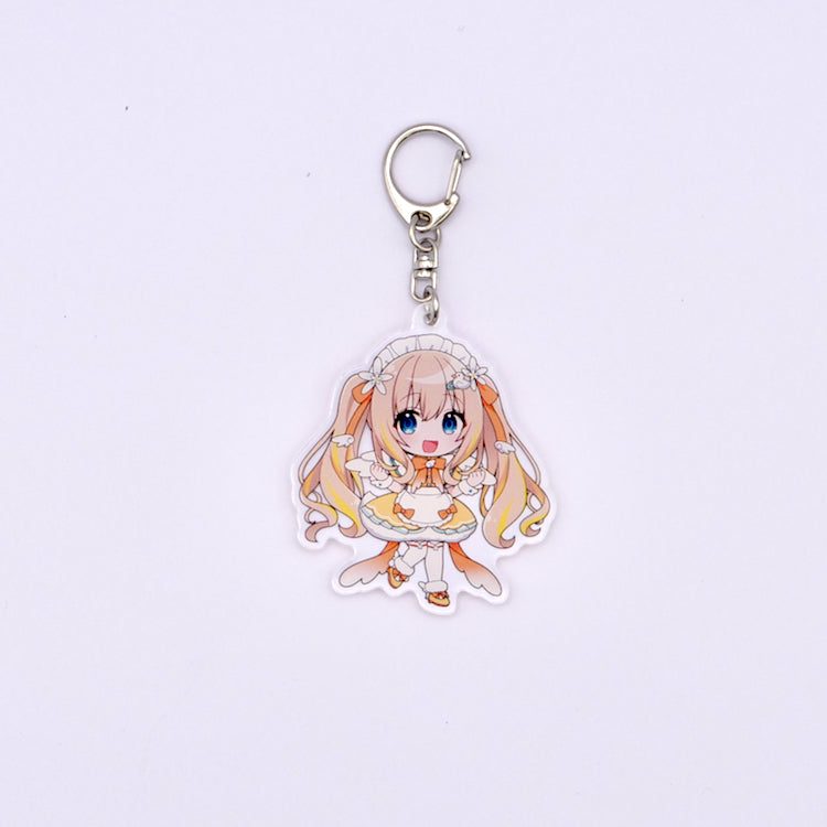 綿宮あひる 生クリーム大福セット 限定アクリルキーホルダー(60×60mm)付き