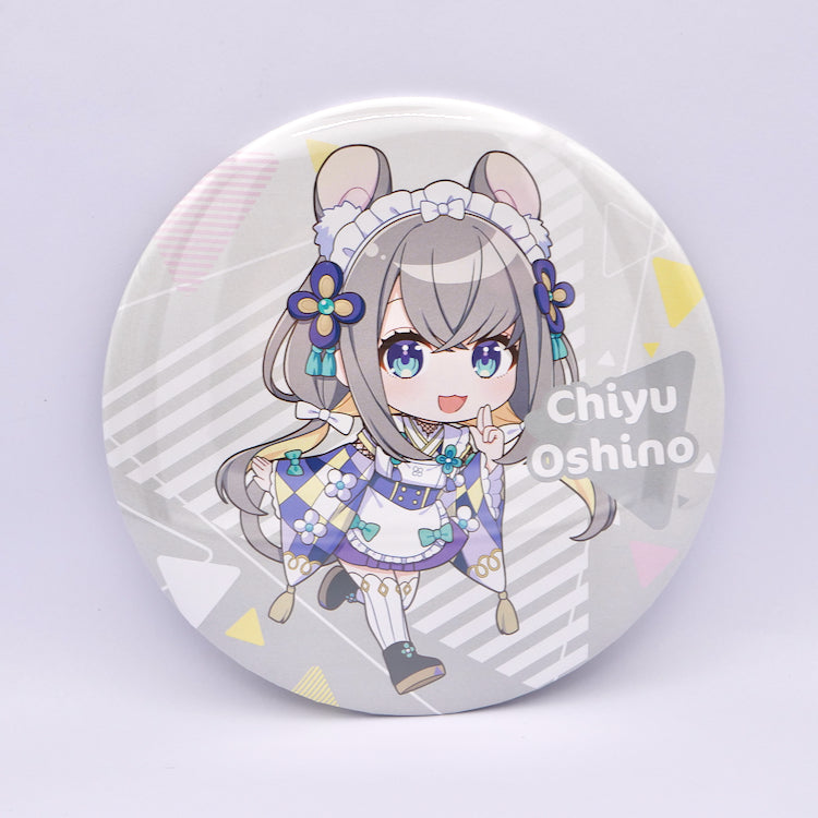 忍野ちゆ 150mm 丸缶バッジ