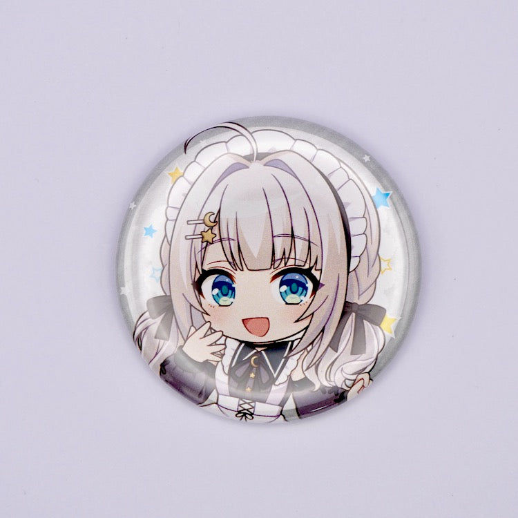 華月みくる 57mm 丸缶バッジ