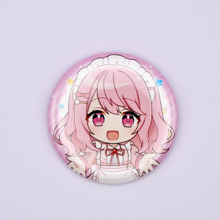 苺咲べりぃ 57mm 丸缶バッジ