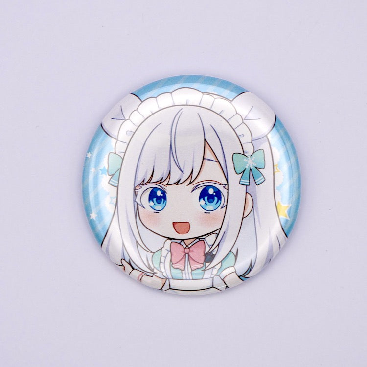 白瀬あおい 57mm 丸缶バッジ