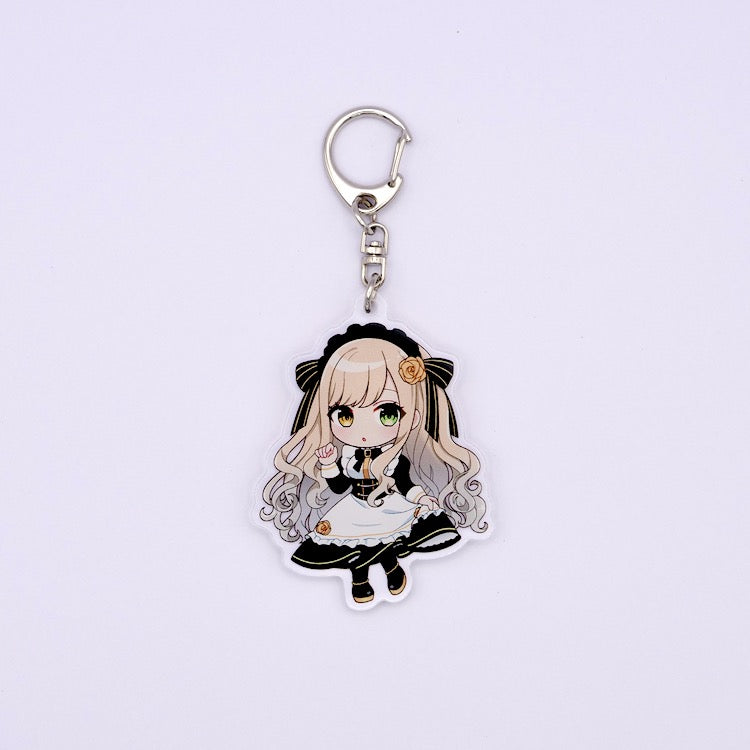 茨むあん 生クリーム大福セット 限定アクリルキーホルダー(60×60mm)付き