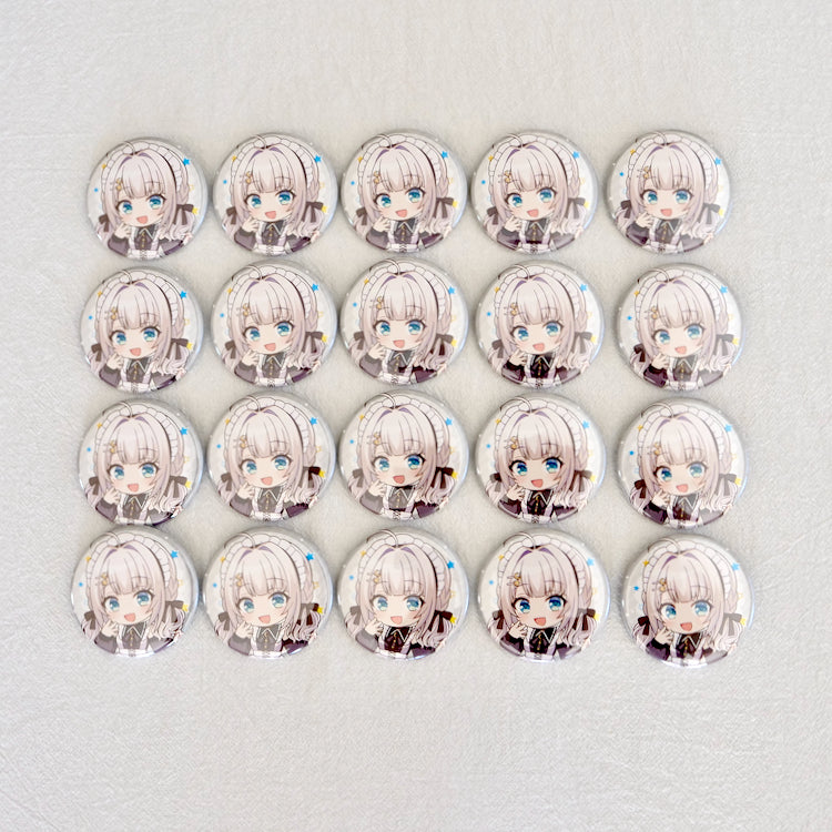 華月みくる 丸缶バッジ(20個セット)