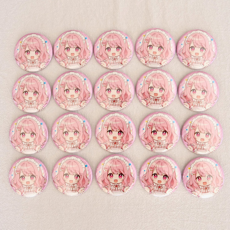 苺咲べりぃ 丸缶バッジ(20個セット)