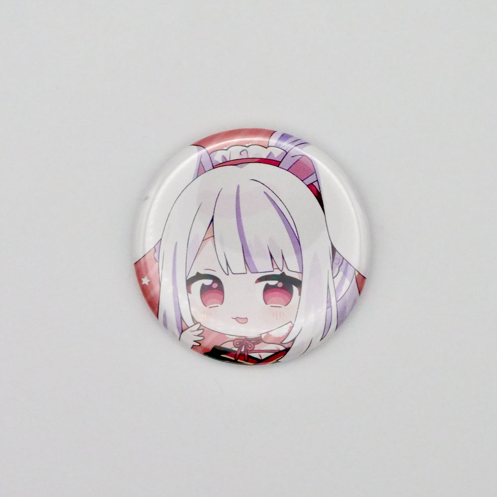 丸餅つきみ 57mm 丸缶バッジ