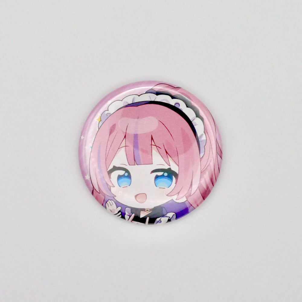 水瓶ミア 57mm 丸缶バッジ