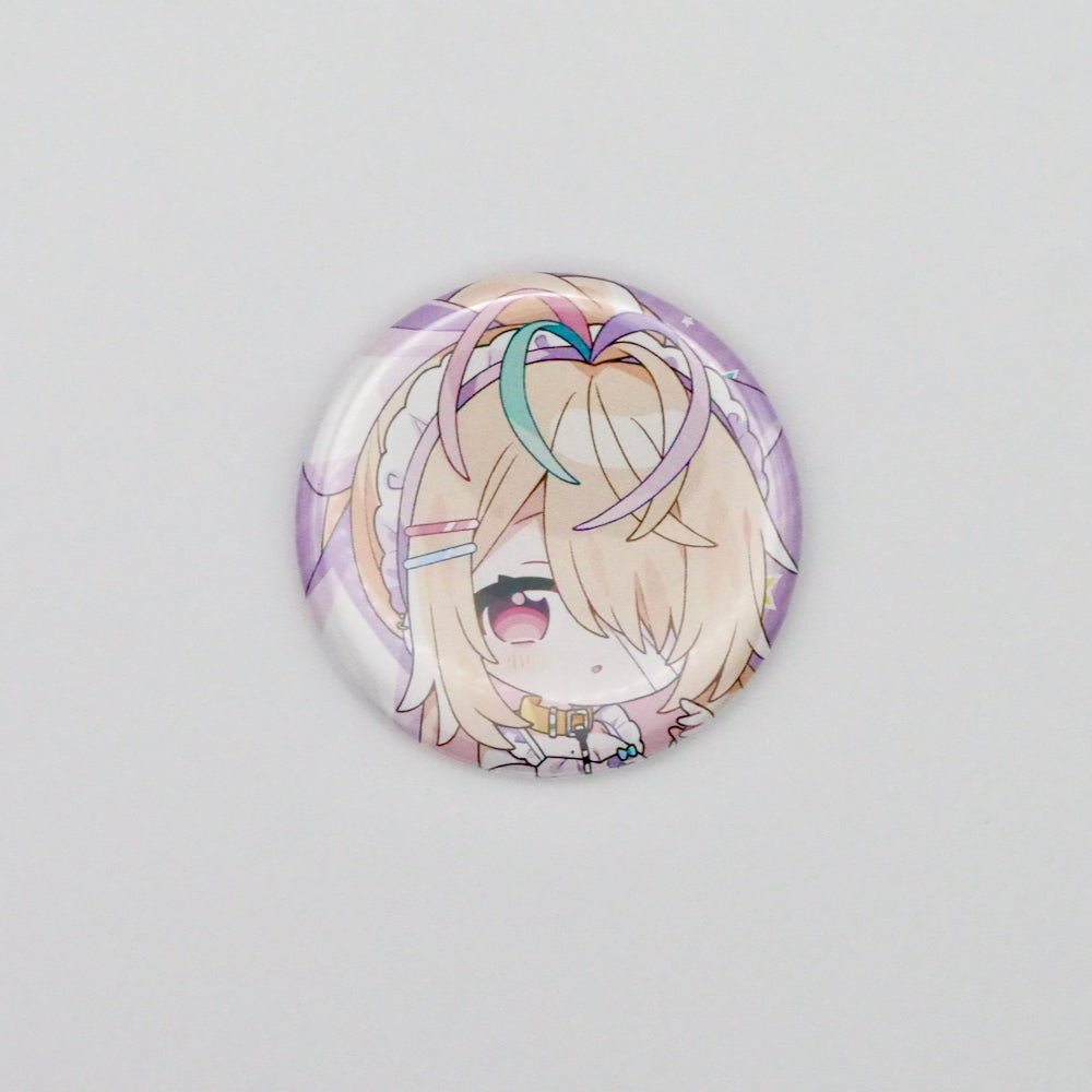 九楽ライ 57mm 丸缶バッジ