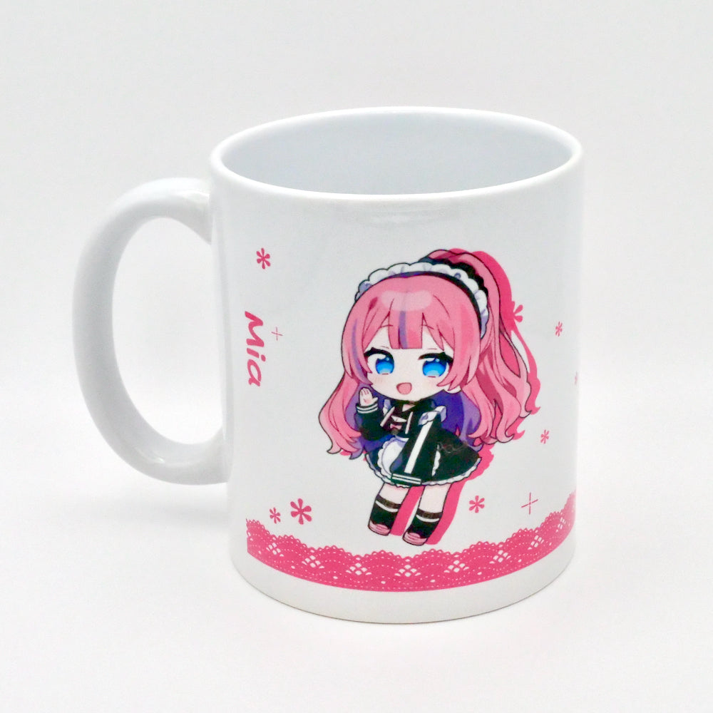 水瓶ミア マグカップ2個セット