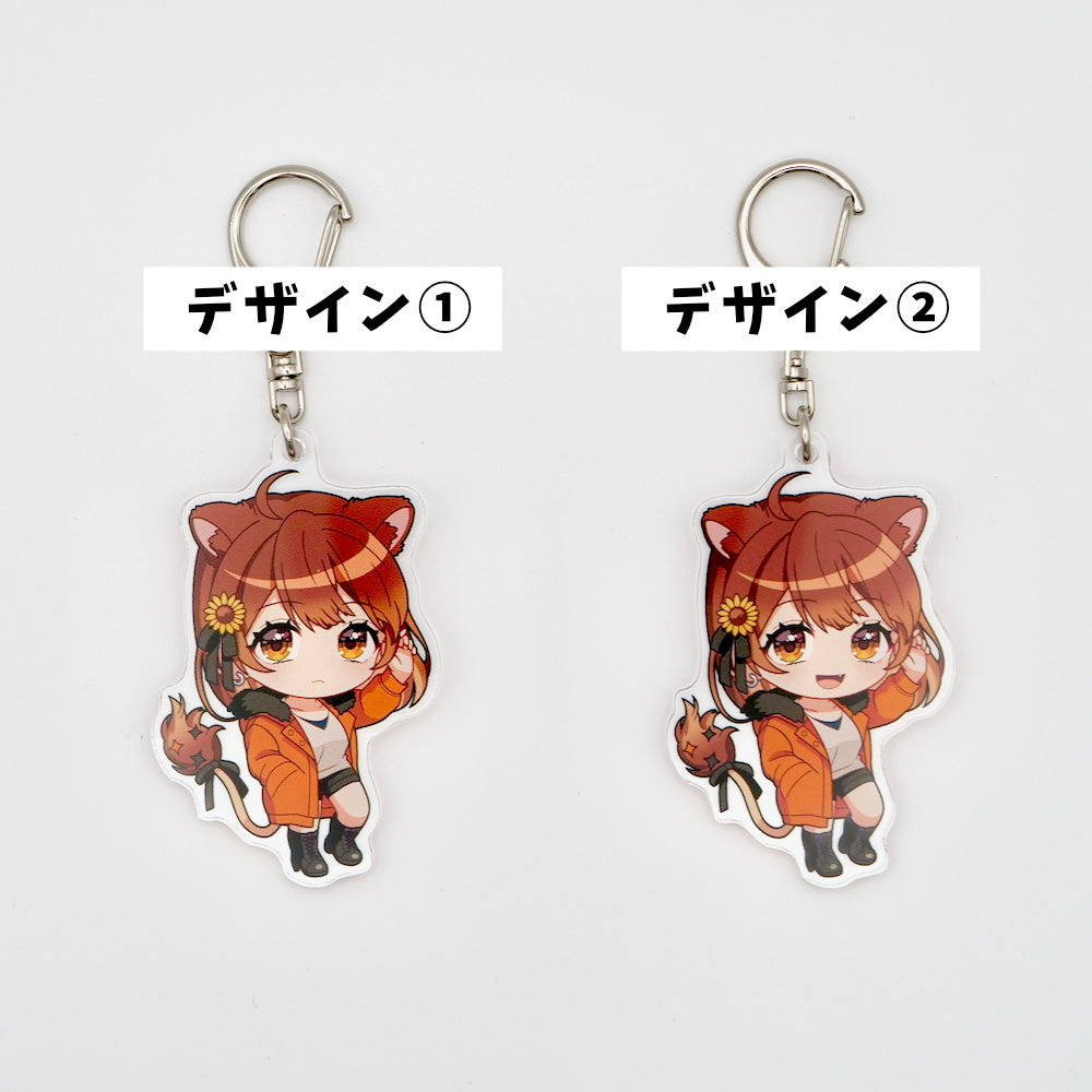 獅子神レオナ クリスマスフィナンシェセット(抹茶味)、 限定アクリルキーホルダー(60×60mm)付き、デザイン②