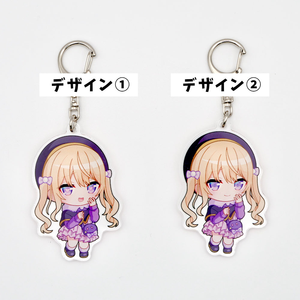 月紫アリア クリスマスフィナンシェセット(いちご味) 限定アクリルキーホルダー(60×60mm)付き、デザイン①