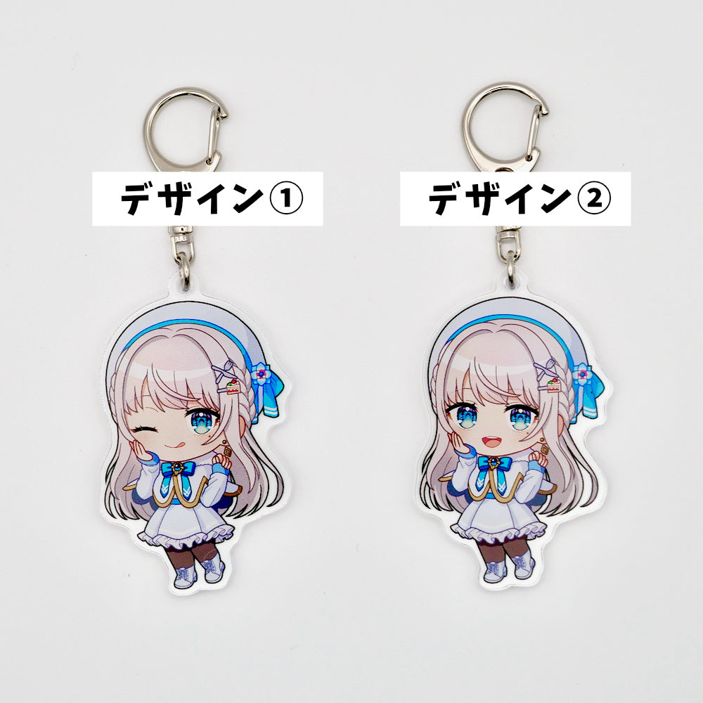 凪乃ましろ クリスマスフィナンシェセット(抹茶味)、 限定アクリルキーホルダー(60×60mm)付き、デザイン②