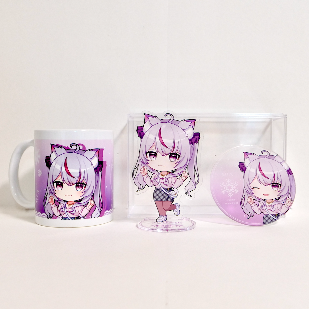 猫山みあ グッズセット(3種入り)