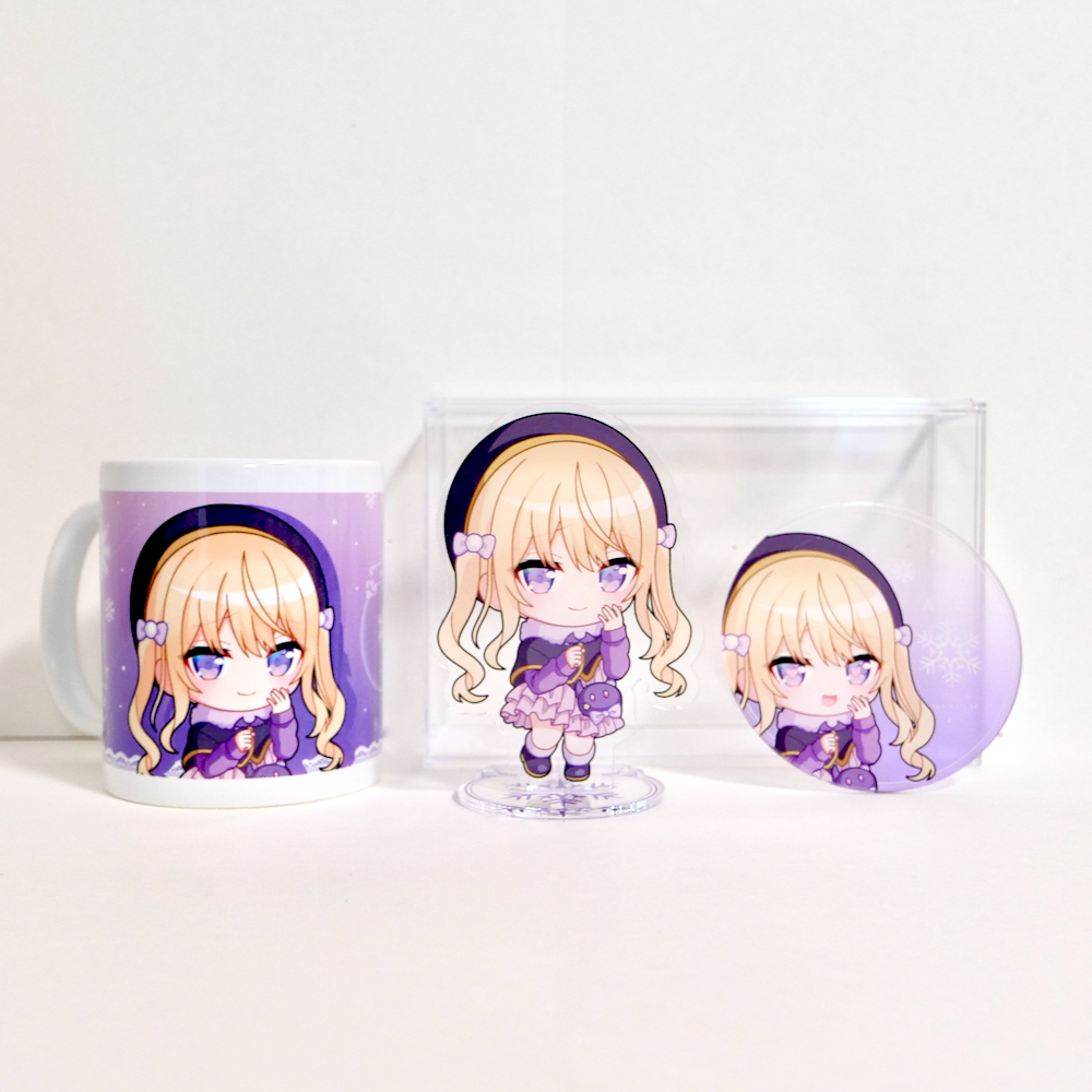 月紫アリア グッズセット(3種入り)
