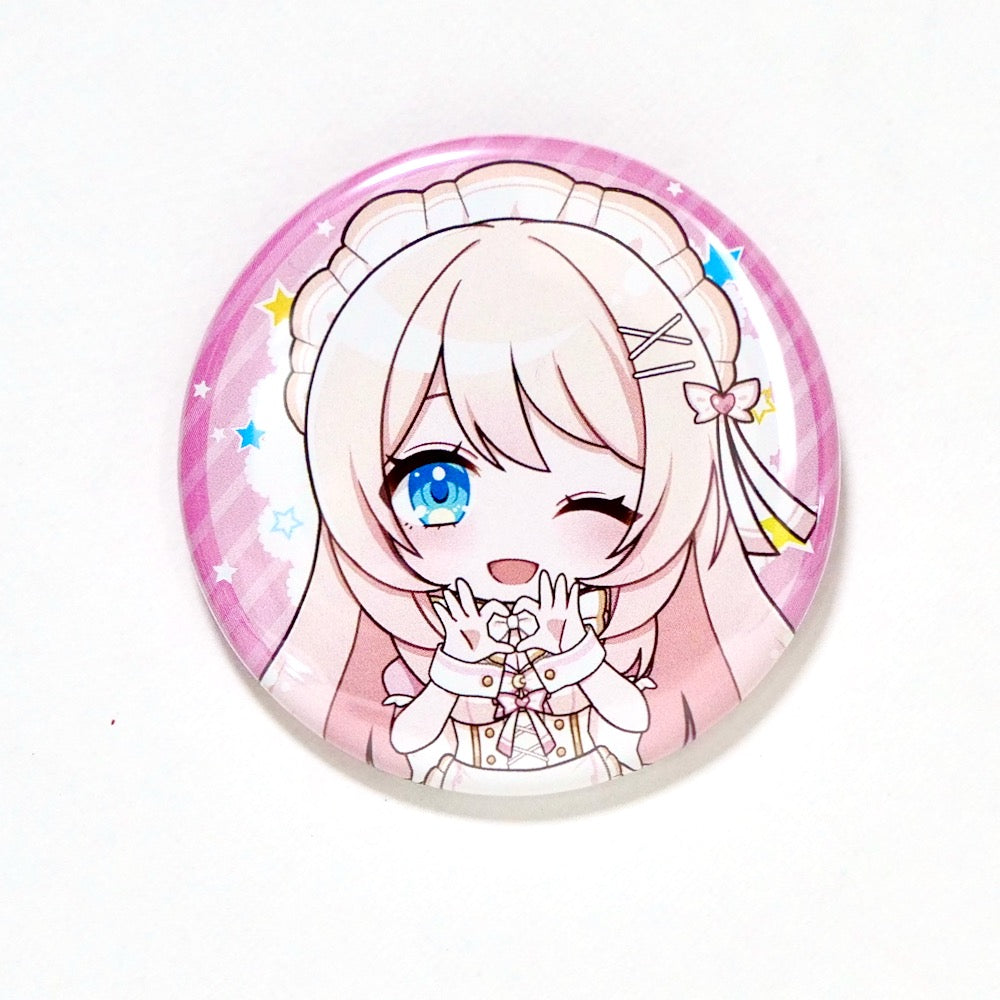 恋白るな 57mm 丸缶バッジ