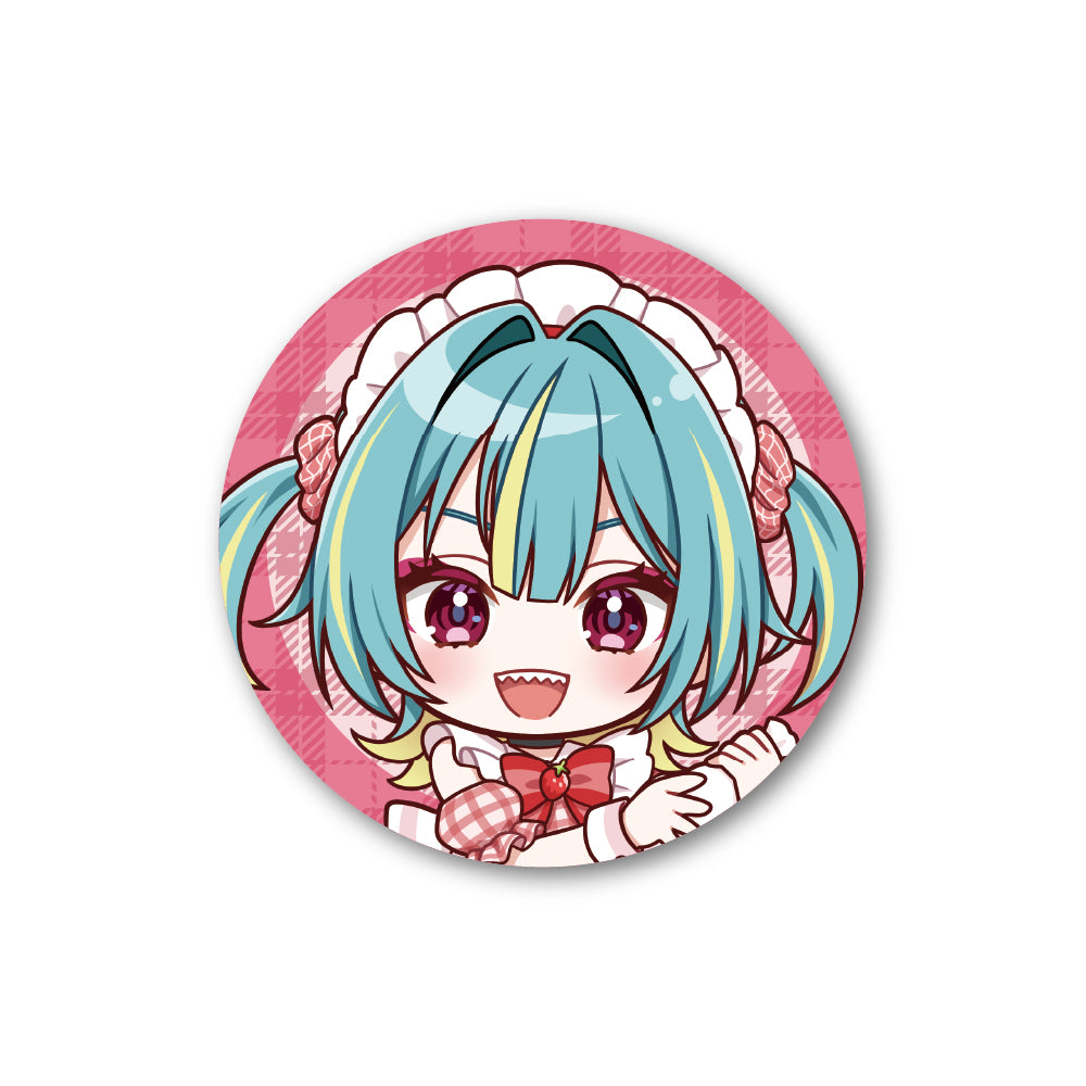 紫電ライム 57mm缶バッジ【9月上旬以降順次発送】