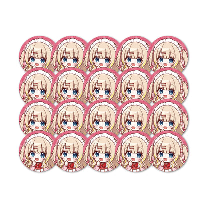 綿宮あひる 57mm缶バッジ 20個セット【9月上旬以降順次発送】