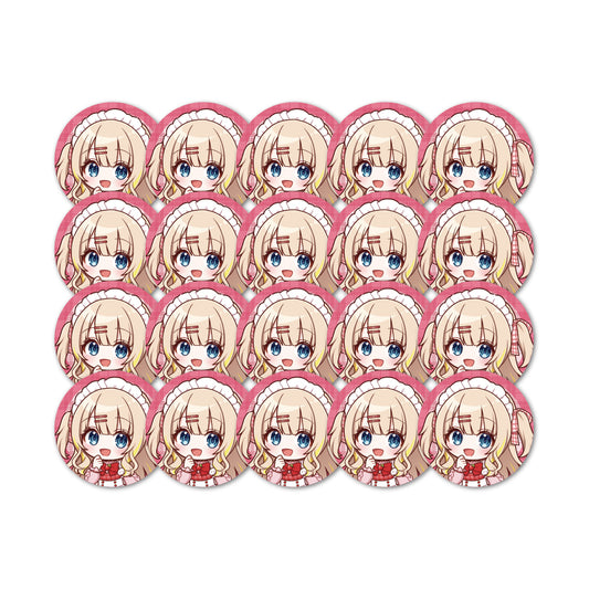 綿宮あひる 57mm缶バッジ 20個セット【9月上旬以降順次発送】