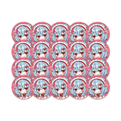 狛犬うめ 57mm缶バッジ 20個セット【9月上旬以降順次発送】