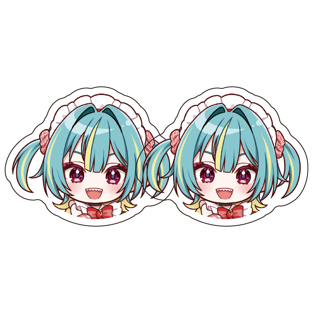 紫電ライム アクリルリング 2個セット【9月上旬以降順次発送】