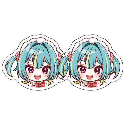 紫電ライム アクリルリング 2個セット【9月上旬以降順次発送】