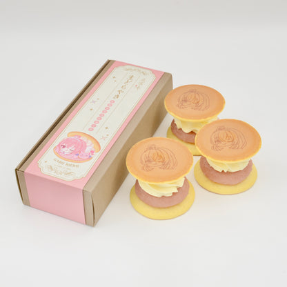 【数量限定】我部りえる 生どらやき 白桃マスカルポーネ
