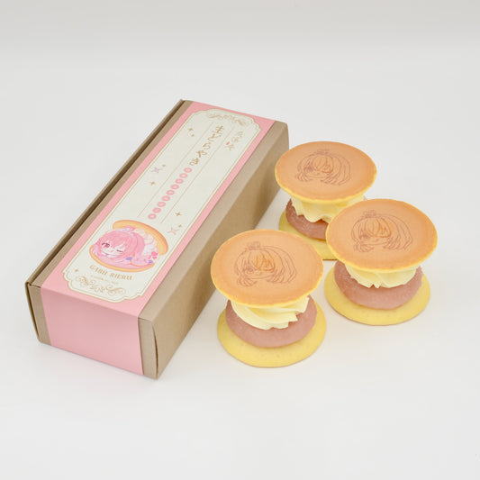 【予約販売】我部りえる 生どらやき 白桃マスカルポーネ【6月5日(金)以降発送】